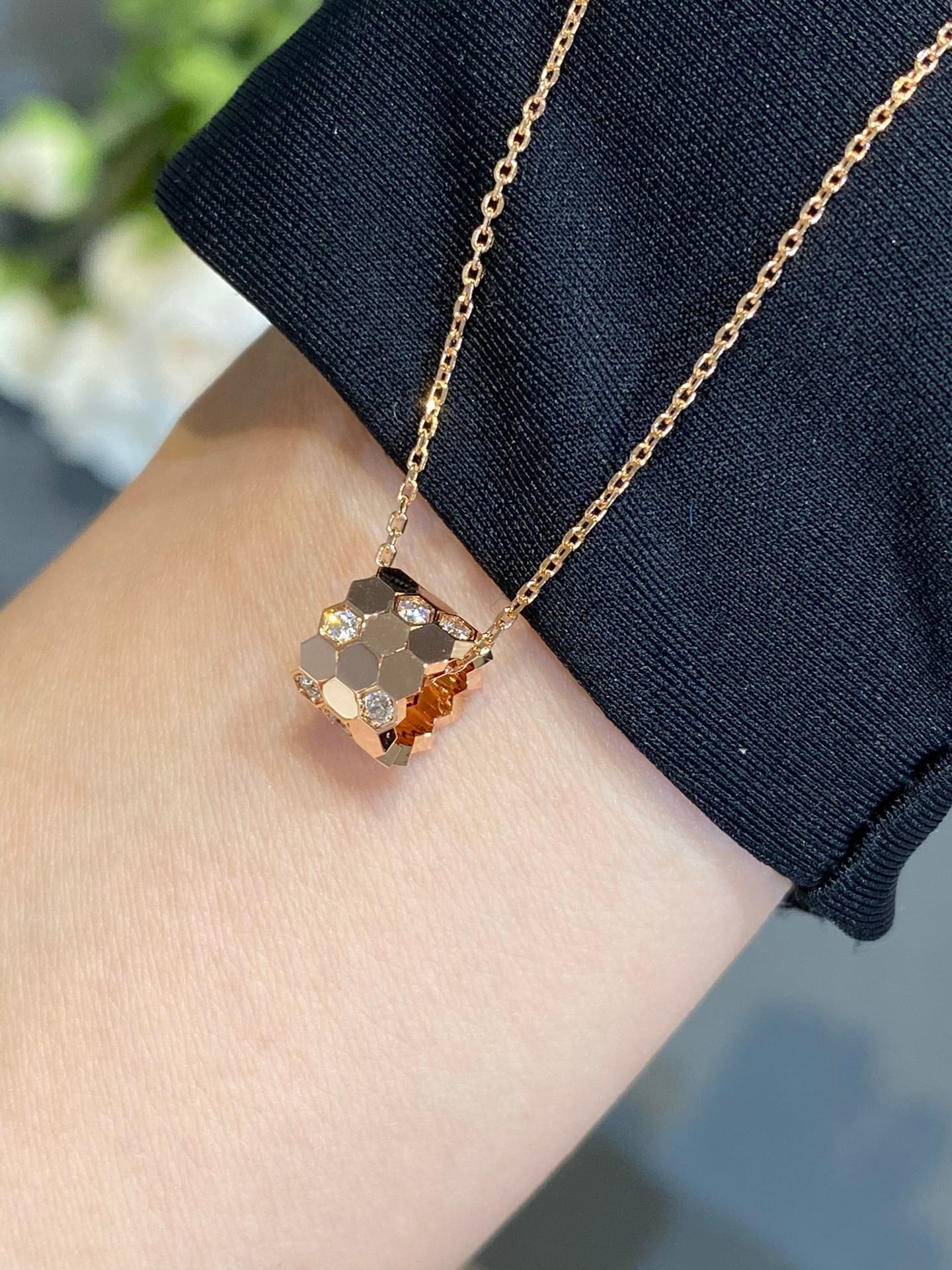 [Select]BEE LOVE DIAMOND NECKLACE