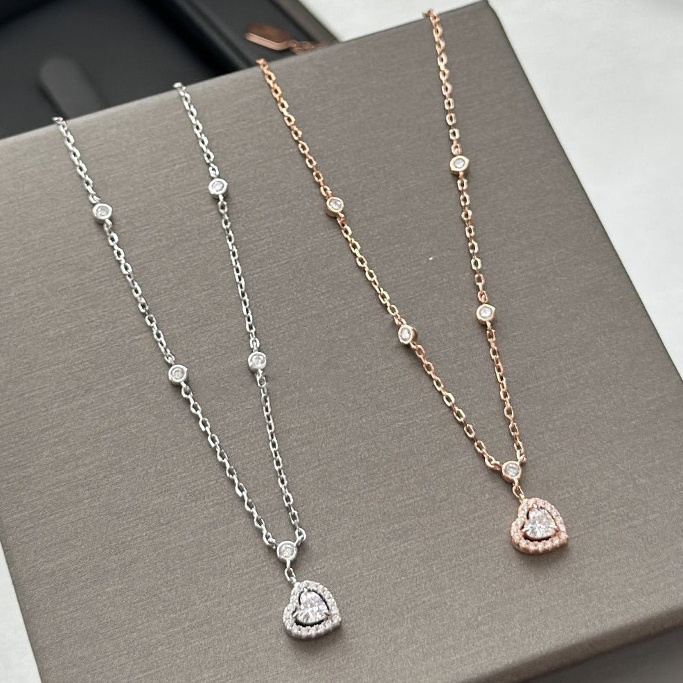 [Select]JOY HEART DIAMOND NECKLACE