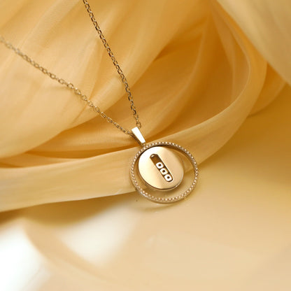 [Select]Demo MOVE MM SILVER DIAMOND NECKLACE