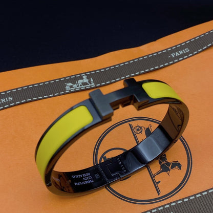 [Select]CLIC HM SO BLACK YELLOW BRACELET