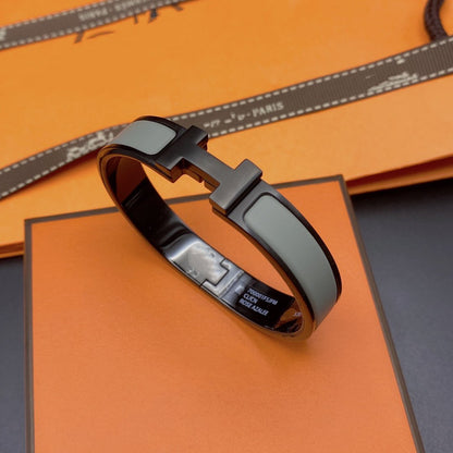 [Select]CLIC HM SO BLACK GREY BRACELET