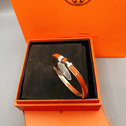 [Select]CLASSIC HM CLIC RED 8MM ENAMEL BRACELET