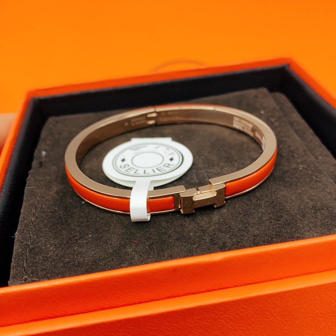 [Select]CLASSIC HM CLIC RED 8MM ENAMEL BRACELET