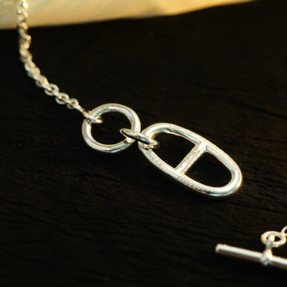 [Select]HM CHAINE D'ANCRE PENDANT NECKLACE STERLING SILVER