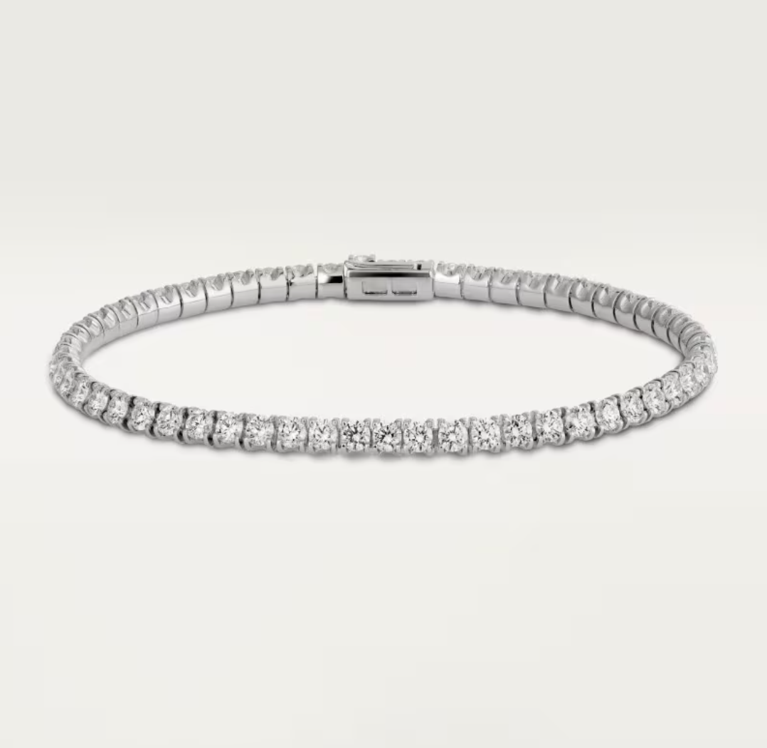[Select]  CLASSIC BASEBALL BRACELAT, 52 DIAMOND