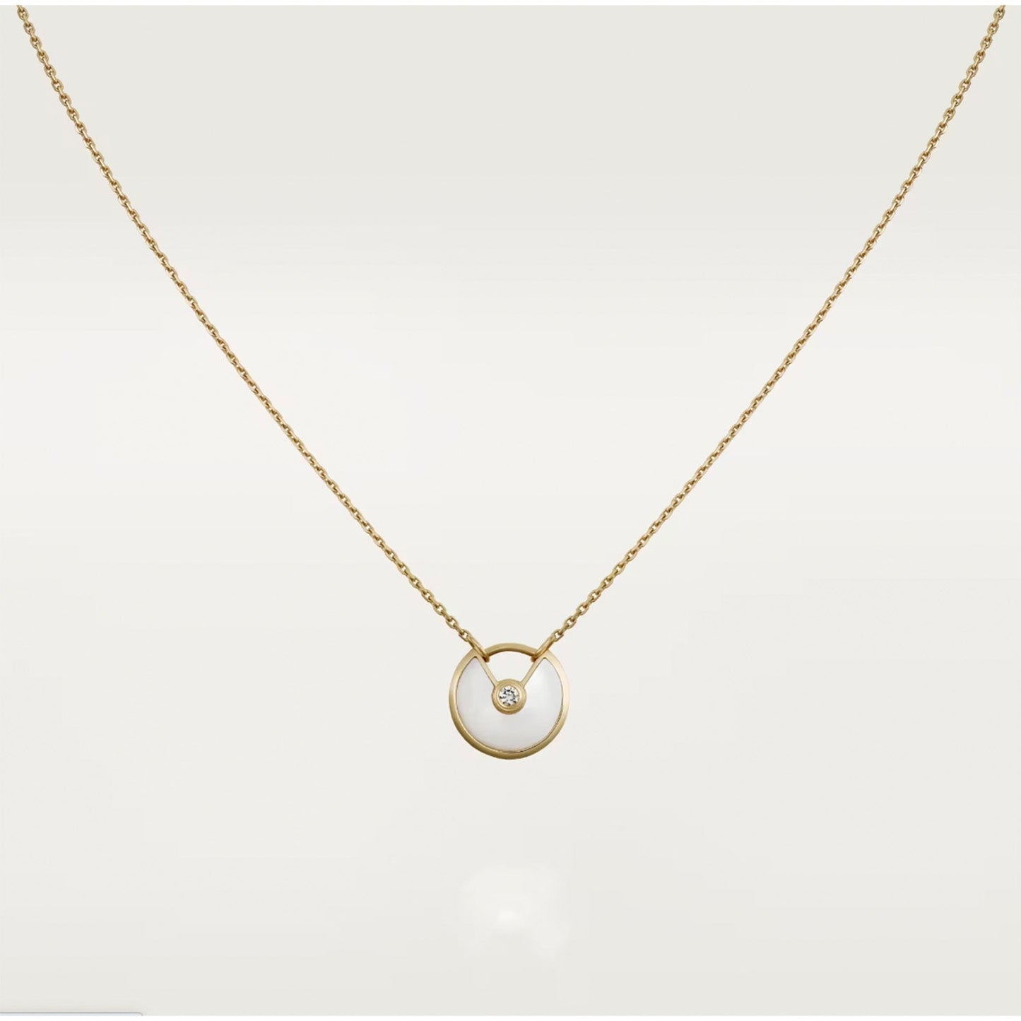 [Select]AMULETTE Select GOLD MOP NECKLACE