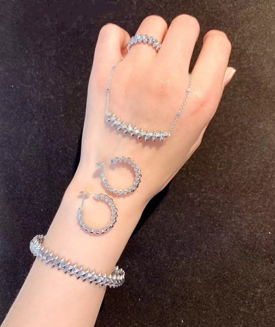 [Select]CLASH SILVER BRACELET