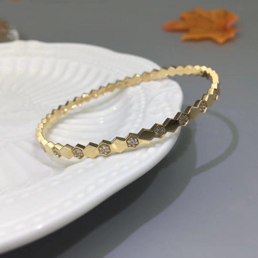 [Select]BEE LOVE GOLD DIAMOND BRACELET