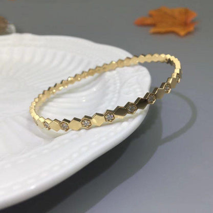 [Select]BEE LOVE GOLD DIAMOND BRACELET