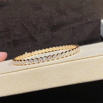 [Select]BEE LOVE GOLD BRACELET FULL DIAMOND