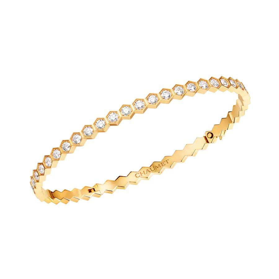 [Select]BEE LOVE GOLD BRACELET FULL DIAMOND