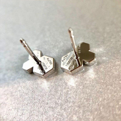 [Select]BEE LOVE SILVER DIAMOND EARRINGS