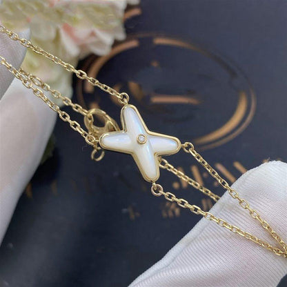 [Select]JEUX BRACELET WHITE MOP GOLD 1 DIAMOND