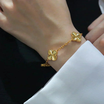 [Select] CLOVER 5 MOTIF LASER BRACELET COLLECTION