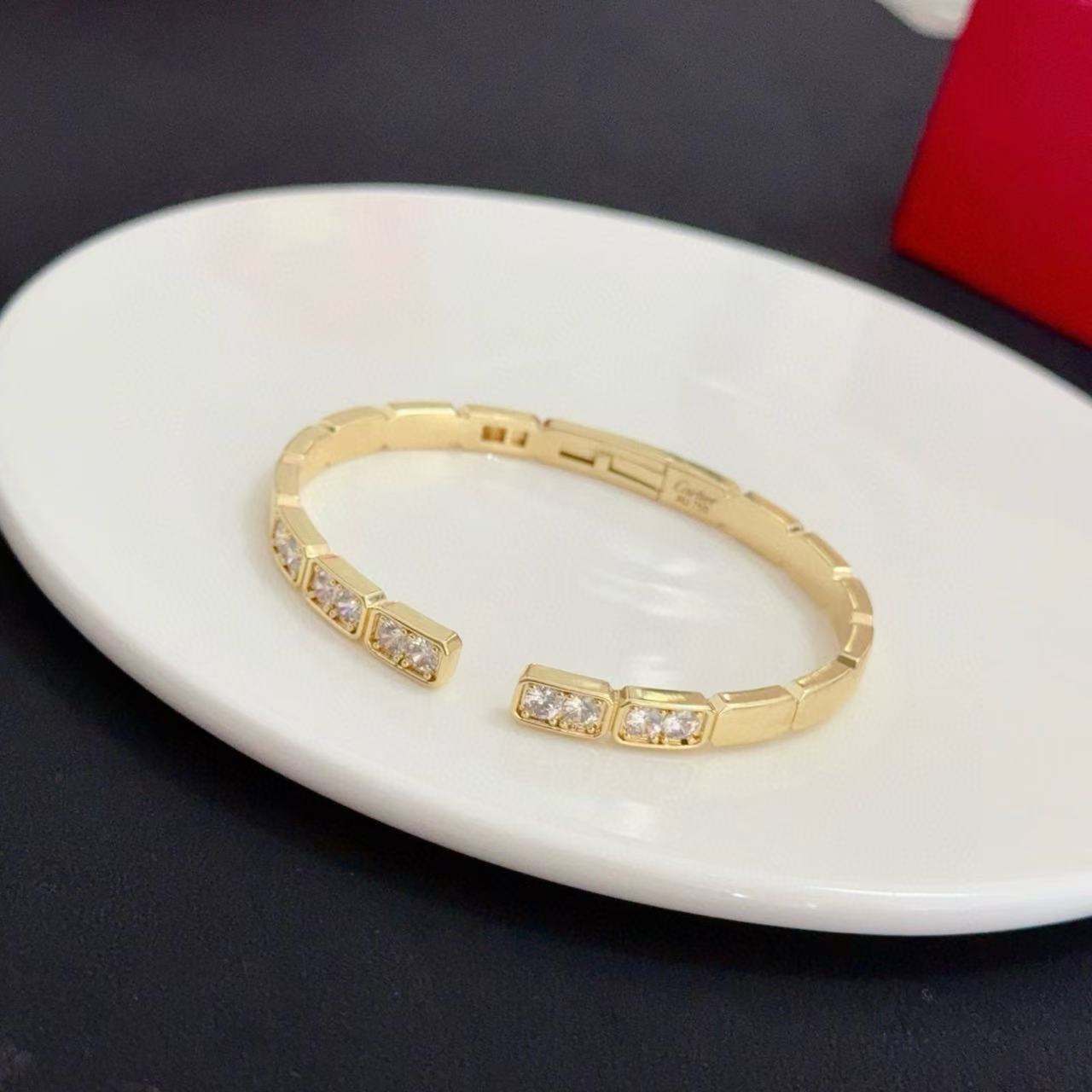 [Select jewelrys]LOVE DIAMOND OPEN  BRACELET