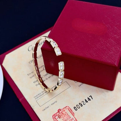 [Select jewelrys]LOVE DIAMOND OPEN  BRACELET