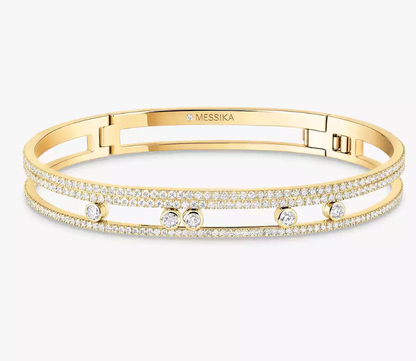 [Select]M Roman Full Diamond Bracelet