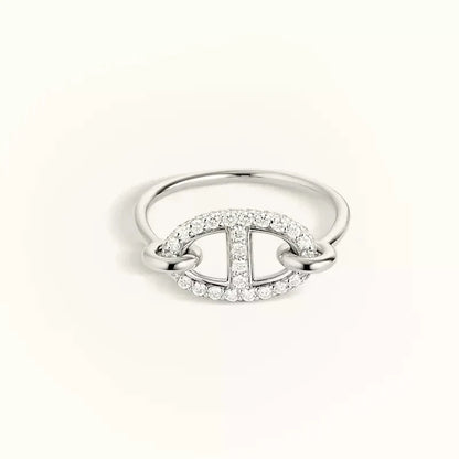 [Select]RONDE SMALL SILVER DIAMOND RING