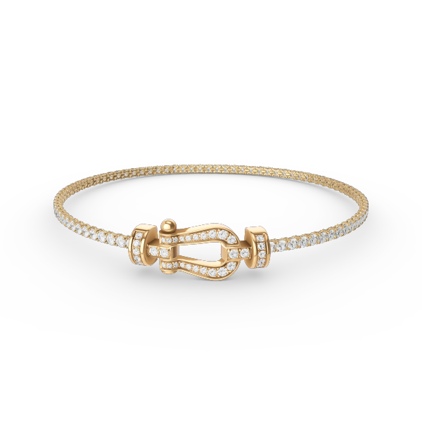 [Select]FORCE  HORSESHOE  DIAMOND TENNIS BRACELET