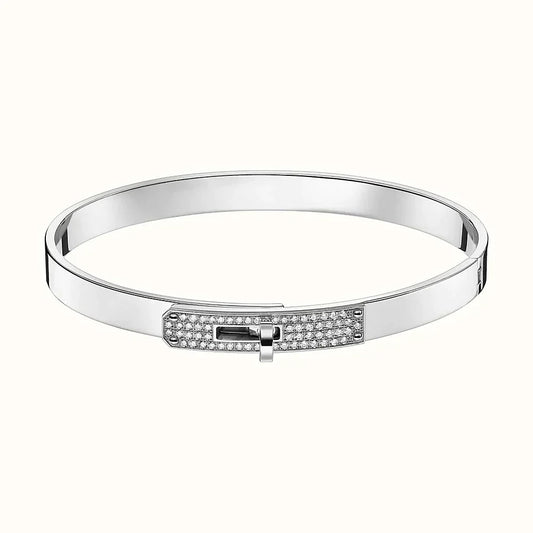 [Select]KELLY SILVER DIAMOND BRACELET