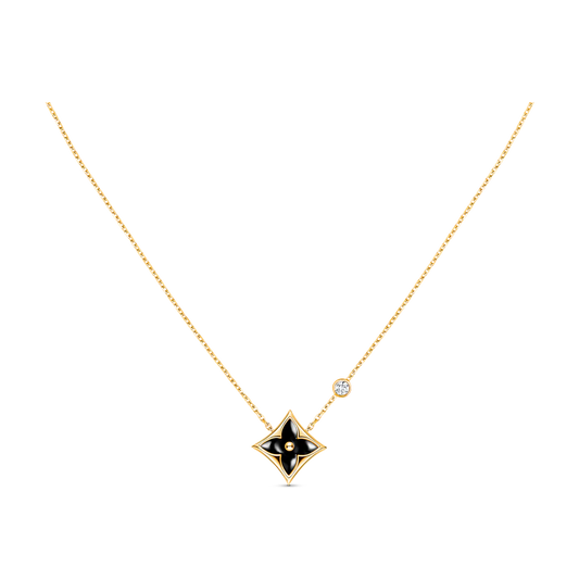 [Select]STAR BLACK MOP NECKLACE