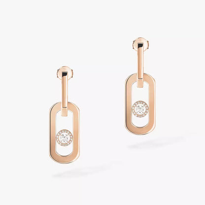[Select] So Move XL Diamond Hoop Earring