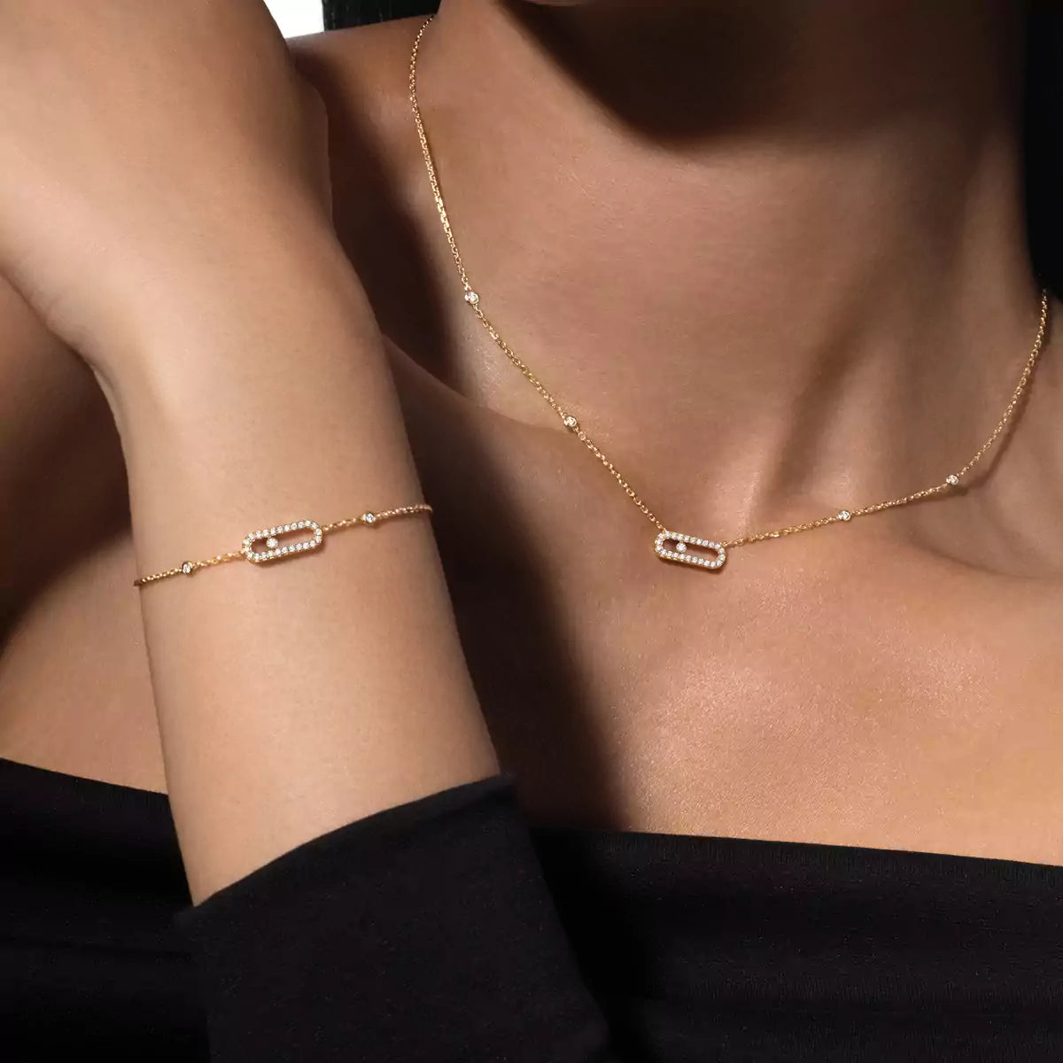 [Select]Diamond Necklace Move Uno