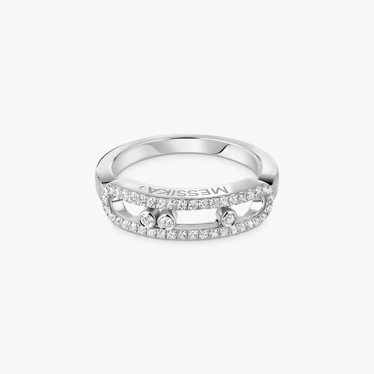 [Select] Baby Move Gold Diamond Pave_ Ring