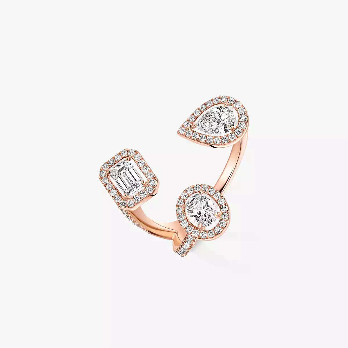[[Select] Diamond Ring 0,25ct My Twin Trilogy