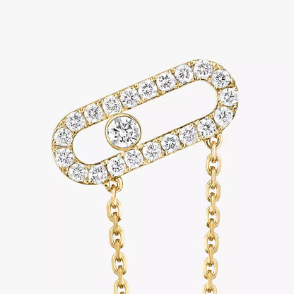 [Select]Move Uno Diamond Earrings