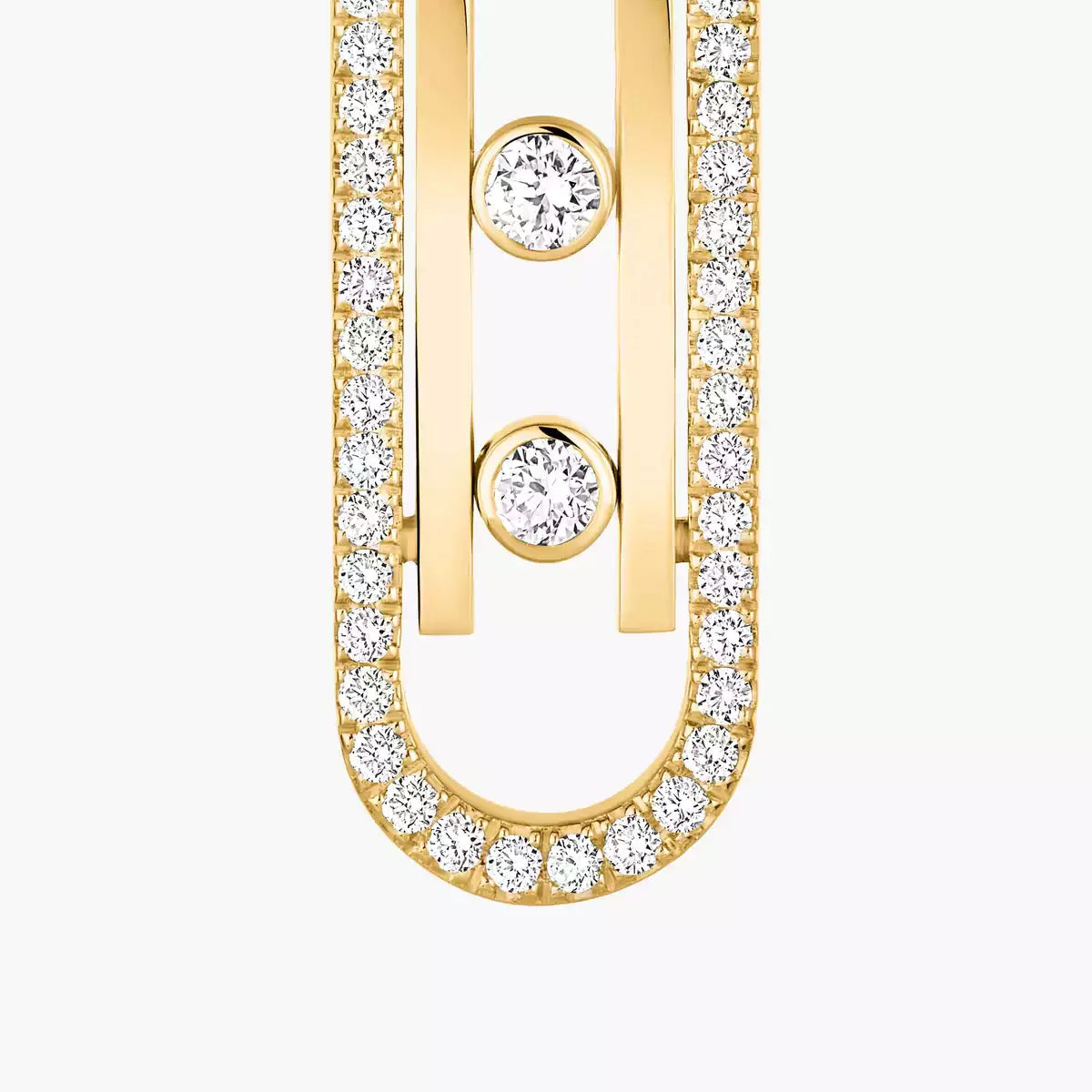 [Select]Diamond Pendant Earrings Move 10Th