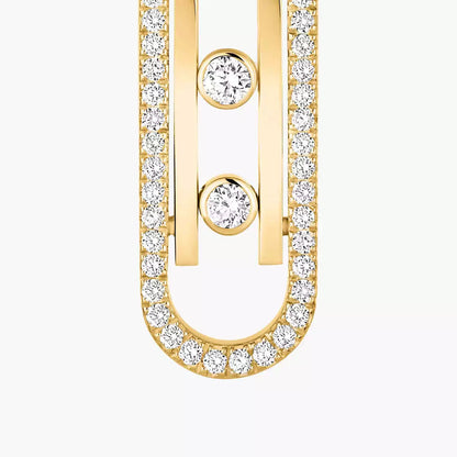 [Select]Diamond Pendant Earrings Move 10Th