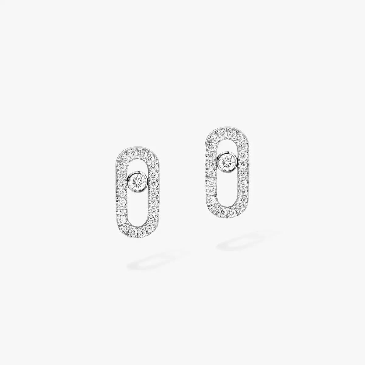 [Select]Move Uno Diamond Earrings