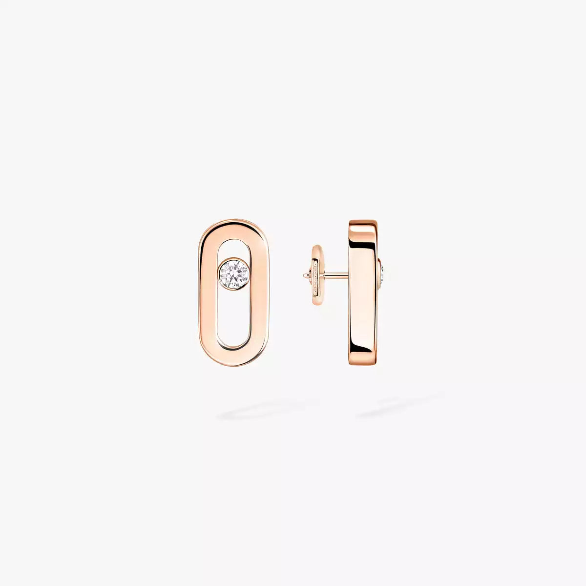 [Select]Move Uno Diamond Stud Earrings
