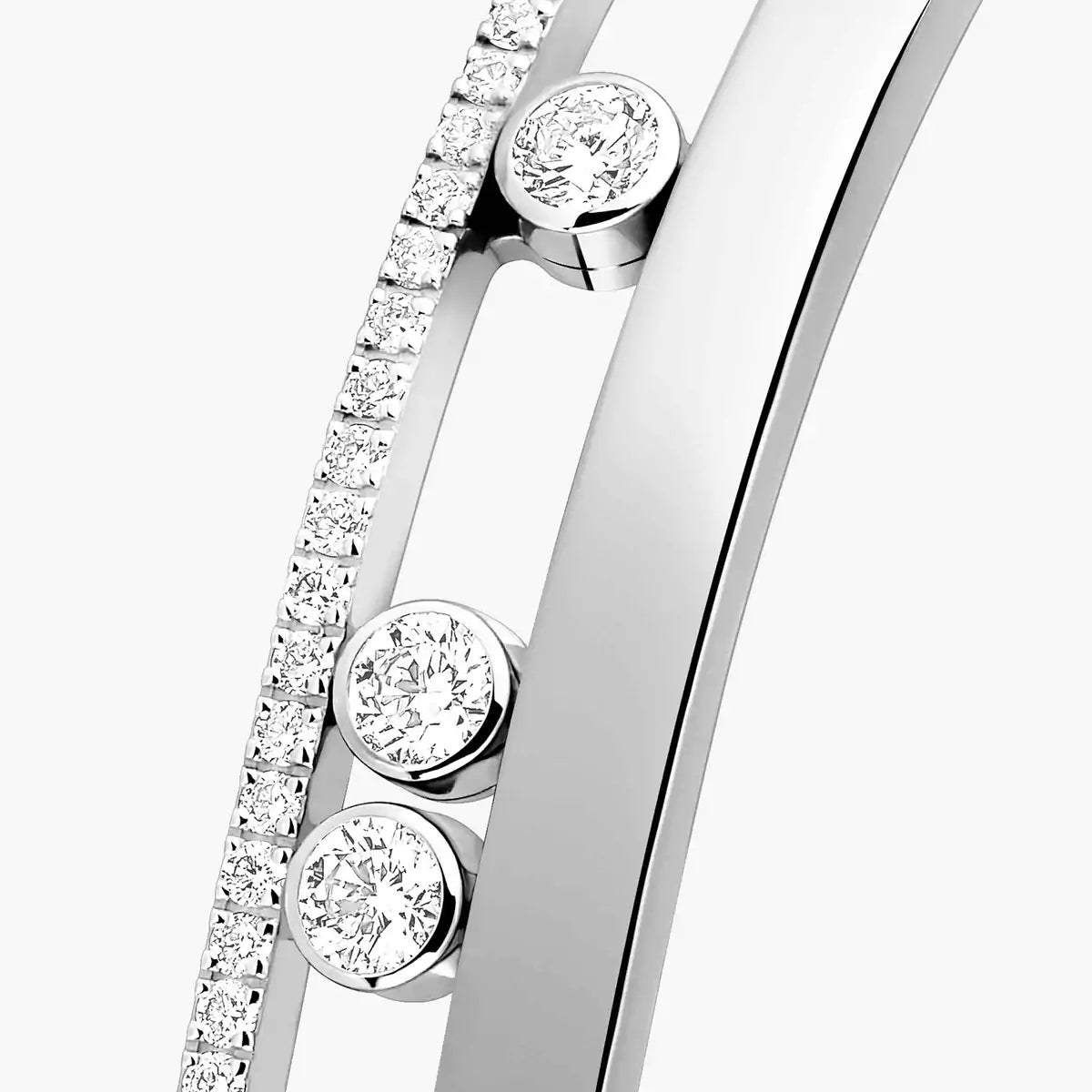 [Select]Move Romane Diamond Bangle Bracelet