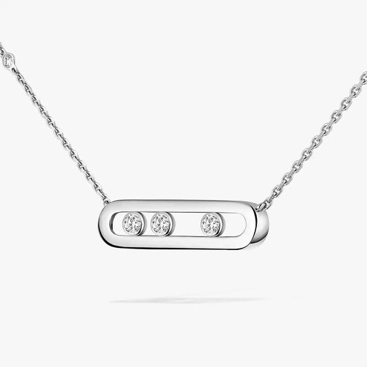 [Select] Baby Move Gold Diamond Necklace