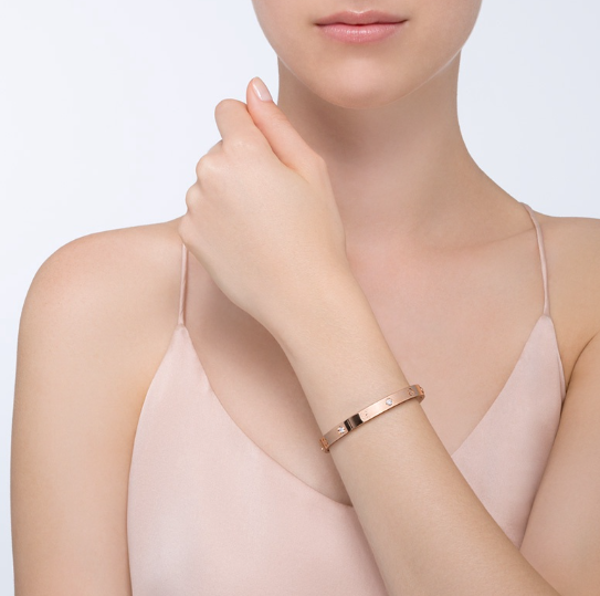 [Select]LOVE BRACELET 6.1MM 4 DIAMONDS