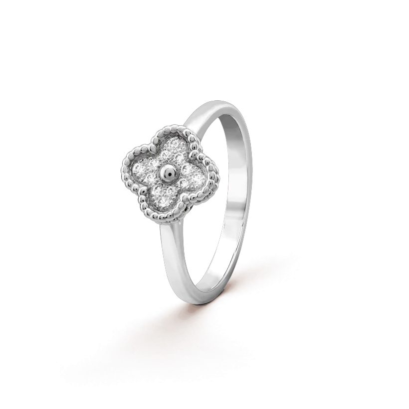 [Select]CLOVER DIAMOND RING