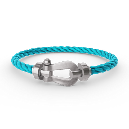 [Select]FORCE LARGE HORSESHOE NO DIAMOND BRACELET SILVER