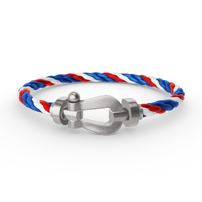 [Select]FORCE LARGE HORSESHOE NO DIAMOND BRACELET SILVER
