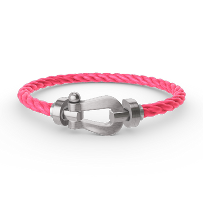 [Select]FORCE LARGE HORSESHOE NO DIAMOND BRACELET SILVER