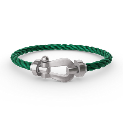 [Select]FORCE LARGE HORSESHOE NO DIAMOND BRACELET SILVER