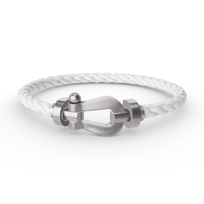 [Select]FORCE LARGE HORSESHOE NO DIAMOND BRACELET SILVER